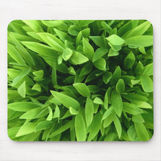 Tapis De Souris Le vert laisse le mousepad (Devant)