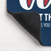 Tapis De Souris Le vin n'est pas la réponse (Coin)