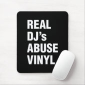TAPIS DE SOURIS LE VINYLE DE LA VIOLENCE DE VÉRITABLE DJ (Avec souris)