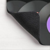 Tapis De Souris Le vinyle n'est pas mousepad mort (Coin)