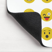 Tapis De Souris Le visage heureux d'Emoji (Coin)