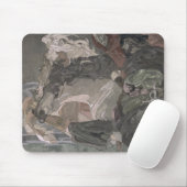 Tapis De Souris Le vol de Faust et de Mephistopheles, 1896 (Avec souris)