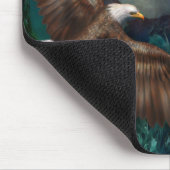 Tapis De Souris Le vol de la liberté - art Mousepad d'Eagle (Coin)