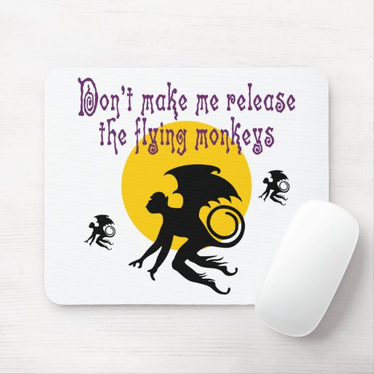 Tapis De Souris Le vol Monkeys Mousepad (Avec souris)