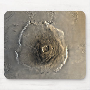 Tapis De Souris Le volcan le plus le plus large dans le système