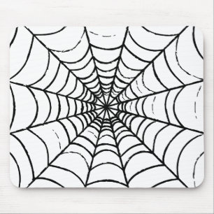 Tapis De Souris Le Web d'un simple araignée