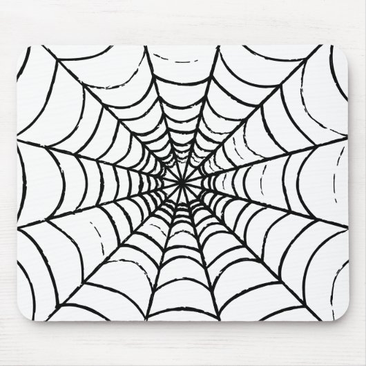 Tapis De Souris Le Web d'un simple araignée (Devant)