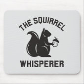 Tapis De Souris Le Whisperer d'écureuil | Écureuil (Devant)