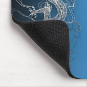 Tapis de souris le ying et yang dragons (Coin)