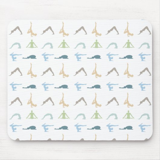 Tapis De Souris Le yoga pose la méditation de mindfulness de (Devant)