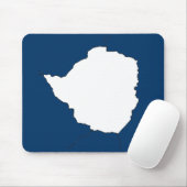 TAPIS DE SOURIS LE ZIMBABWE (Avec souris)