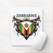 Tapis De Souris Le Zimbabwe [personnalisez] (Avec souris)