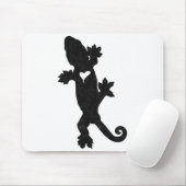 Tapis De Souris Leachie New Caledonian Gecko Artsy Distressed (Avec souris)