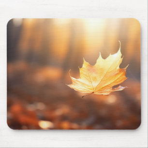 Tapis De Souris Leaf Air Nature Serene Tranquille Tranquille