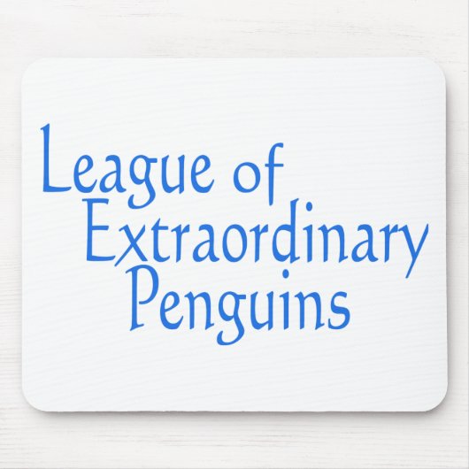 Tapis De Souris League of Extraordinary Penguins 3 (Devant)