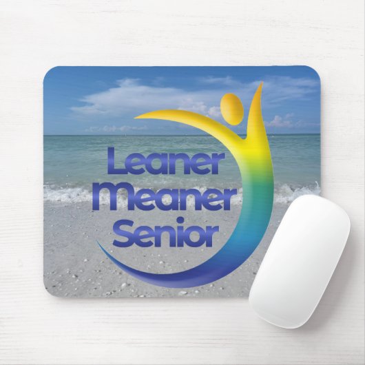 Tapis De Souris Leaner Signification Senior Mouse Pad, Siesta Key (Avec souris)