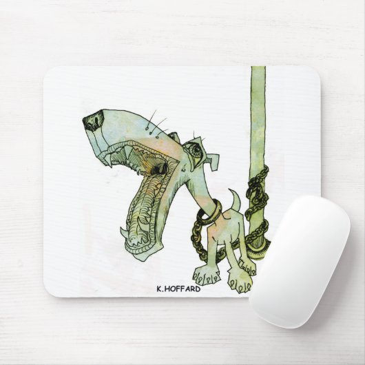 Tapis De Souris Leashed (Avec souris)