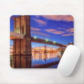 Tapis De Souris L'East River, pont de Brooklyn, Manhattan (Avec souris)