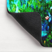 Tapis De Souris L'eau Lillies Monet Mousepad de Nympheas (Coin)