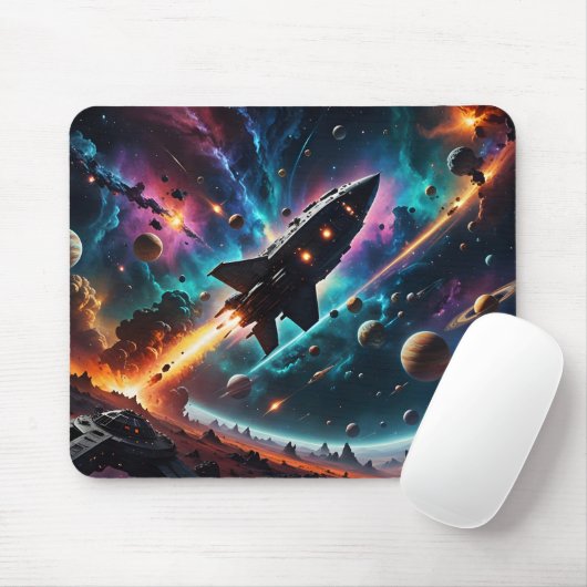 Tapis De Souris Leaving Spaceport (Avec souris)
