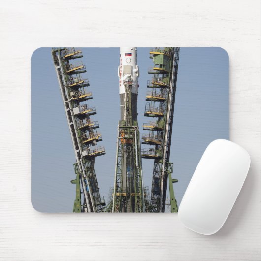 Tapis De Souris L'échafaudage de lancement est mis en place (Avec souris)