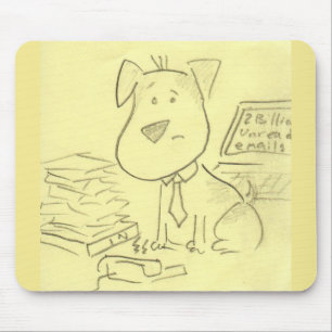 Tapis De Souris L'éclair ne peut pas même accessoire de bureau :