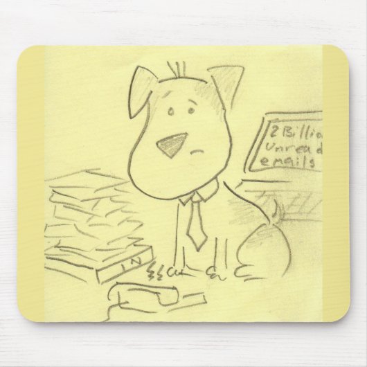 Tapis De Souris L'éclair ne peut pas même accessoire de bureau : (Devant)