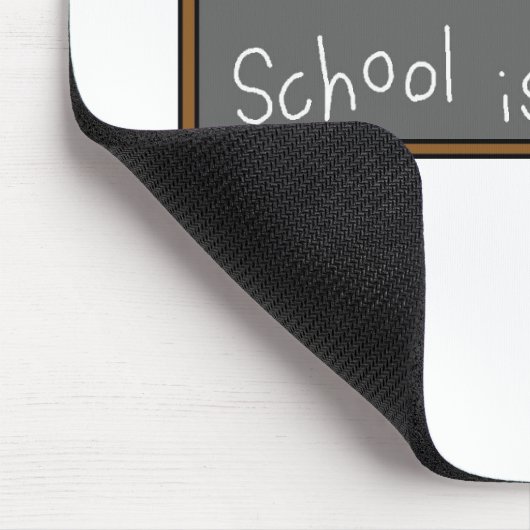 Tapis De Souris L'école est fraîche (Coin)