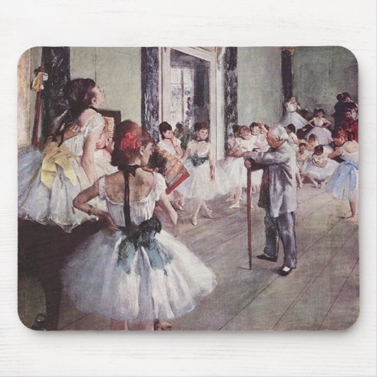 Tapis De Souris Leçon de ballet d'Edgar Degas (Devant)