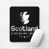 Tapis De Souris L'Ecosse Appelle Et Je Dois Aller À Mousepad (Avec souris)