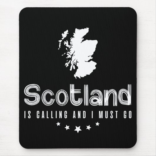 Tapis De Souris L'Ecosse Appelle Et Je Dois Aller À Mousepad (Devant)