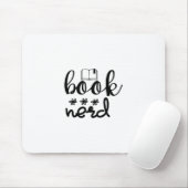Tapis De Souris Lecture Art Book Nerd (Avec souris)