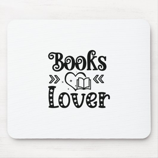 Tapis De Souris Lecture Art Books Lover (Devant)