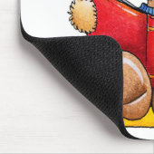 Tapis De Souris Lecture d'ours de nounours (Coin)