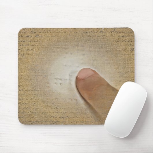 Tapis De Souris Lecture du braille (Avec souris)