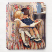 Tapis De Souris Lecture ensemble (Devant)