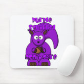Tapis De Souris L'écureuil pourpre s'en fiche (Avec souris)