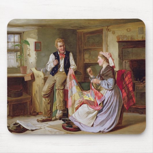 Tapis De Souris L'édredon de patchwork (Devant)