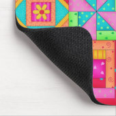 Tapis De Souris L'édredon de patchwork bloque Mousepad (Coin)