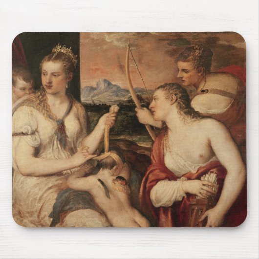 Tapis De Souris L'éducation du cupidon, c.1565 (Devant)