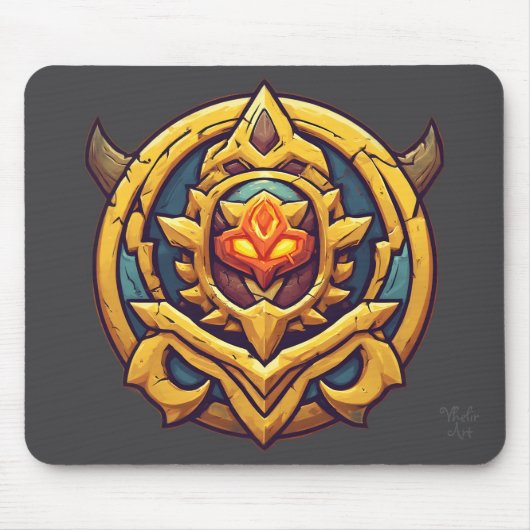 Tapis De Souris Legendary Rank Gamer Emblem (Devant)