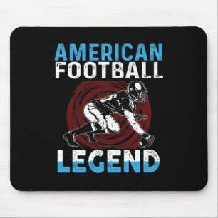 Tapis De Souris Légende du football américain