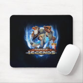 Tapis De Souris Légendes Mousepad de poche (Avec souris)