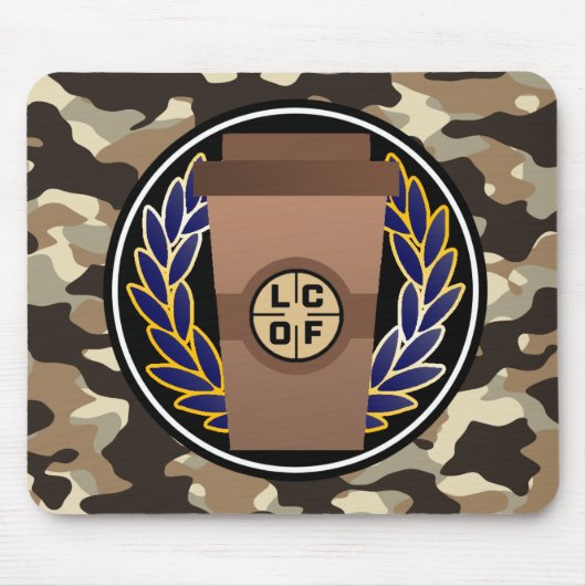 Tapis De Souris Légion du café - Plaque de souris (Devant)