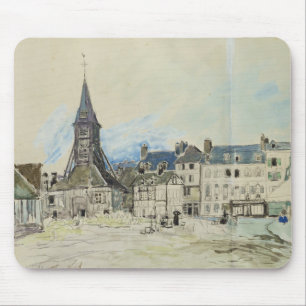Tapis De Souris L'église de Sainte-Catherine, Honfleur, 1864