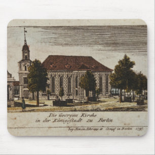 Tapis De Souris L'église de St George dans Konigsstadt,