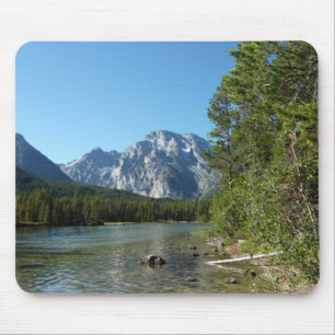 Tapis De Souris Leigh Lake, parc national de Grand Teton