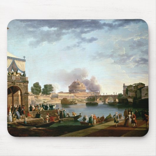 Tapis De Souris L'élection du pape avec le St de Castel (Devant)