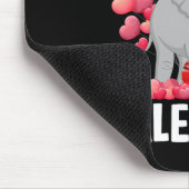 Tapis De Souris L'éléphant est mon Valentin Joyeuse Saint-Valentin (Coin)