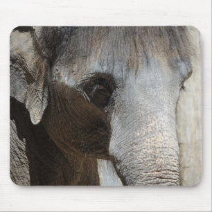Tapis De Souris L'éléphant observe le mousepad